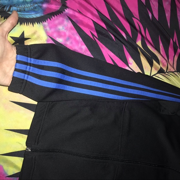 Adidas vintage track jacket hoodie S - Picture 4 of 6